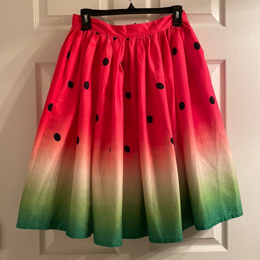 Unique Vintage watermelon skirt